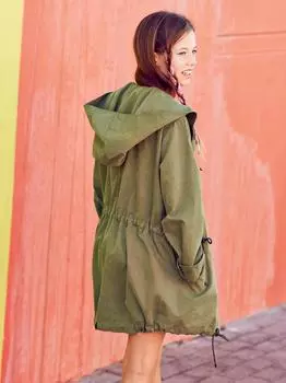 Выкройка: Парка с капюшоном