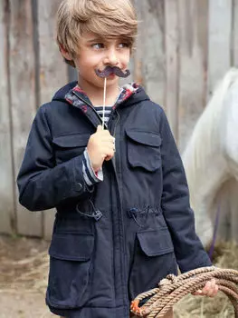 Выкройка: Парка с капюшоном