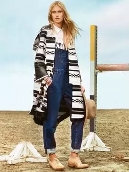 Выкройка: Парка с рукавами реглан