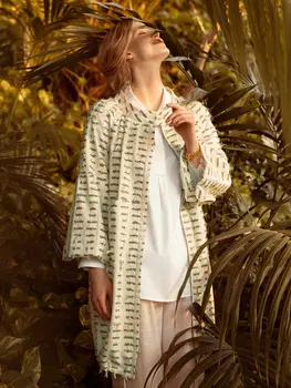 Выкройка: Парка с широкими рукавами