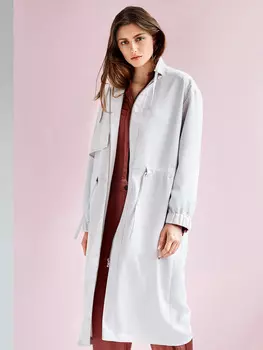 Выкройка: Парка с воротником-стойкой