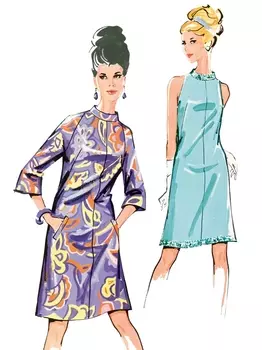 Выкройка: Платье А-силуэта