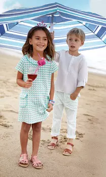 Выкройка: Платье А-силуэта для девочки