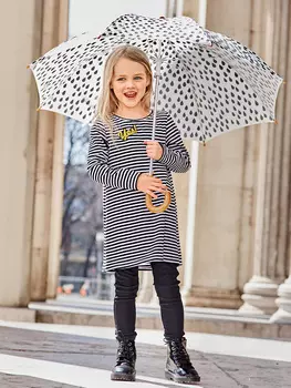 Выкройка: Платье А-силуэта для девочки