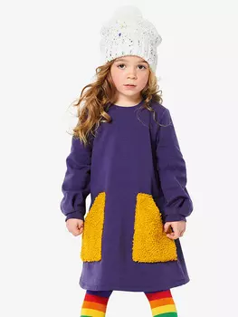 Выкройка: Платье А-силуэта для девочки