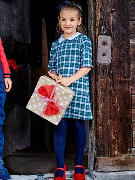 Выкройка: Платье А-силуэта для девочки