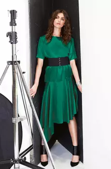 Выкройка: Платье асимметричного кроя