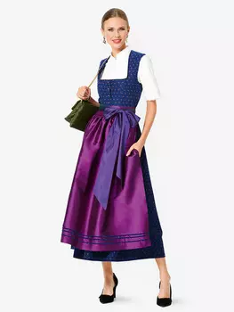 Выкройка: Платье-дирндль