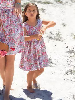 Выкройка: Платье для девочки