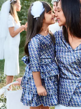 Выкройка: Платье для девочки