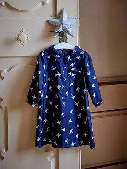 Выкройка: Платье для девочки