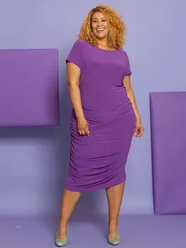 Выкройка: Платье-футболка со сборками