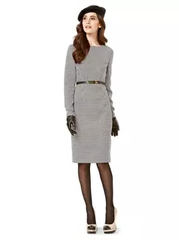 Выкройка: Платье-футляр