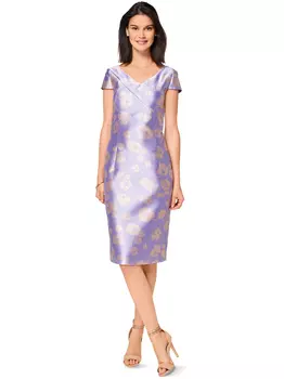 Выкройка: Платье-футляр