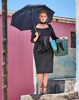 Выкройка: Платье-футляр