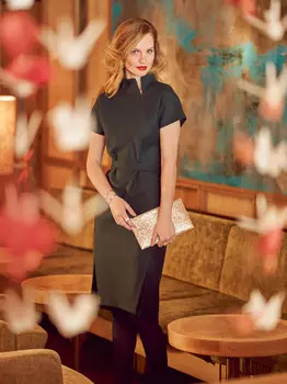 Выкройка: Платье-футляр