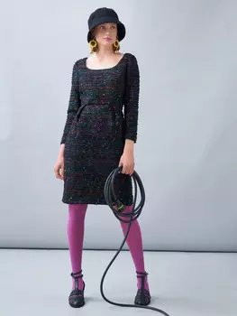 Выкройка: Платье-футляр из букле