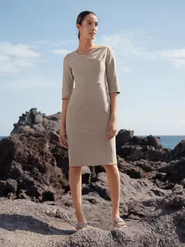 Выкройка: Платье-футляр необычного кроя