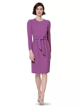 Выкройка: Платье-футляр с поясом