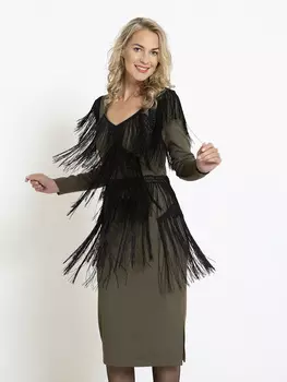 Выкройка: Платье-футляр в стиле чарльстон