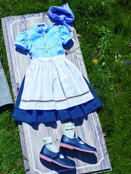 Выкройка: Платье и фартук