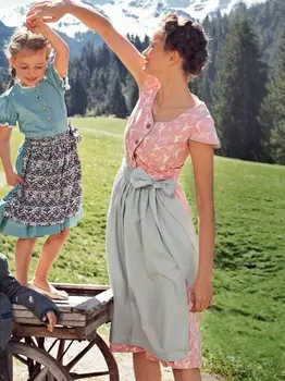 Выкройка: Платье и фартук