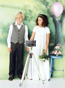 Выкройка: Платье и украшение для волос