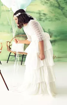 Выкройка: Платье и украшение для волос