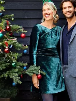 Выкройка: Платье из бархата