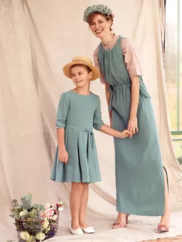 Выкройка: Платье из муслина