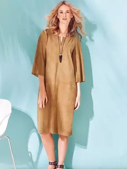 Выкройка: Платье из замши