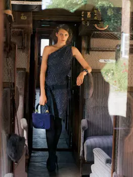 Выкройка: Платье на одно плечо