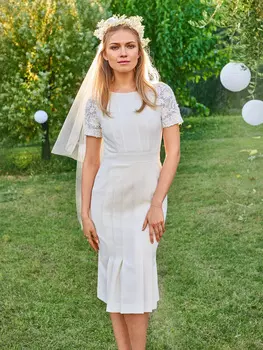 Выкройка: Платье невесты