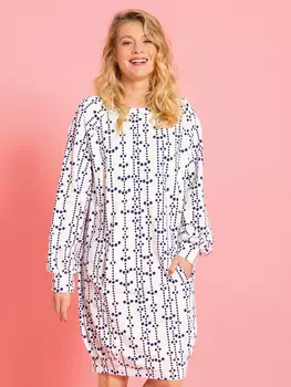 Выкройка: Платье О-силуэта