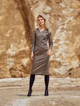 Выкройка: Платье облегающего силуэта