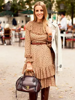 Выкройка: Платье отрезное по талии