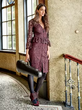 Выкройка: Платье прилегающего кроя