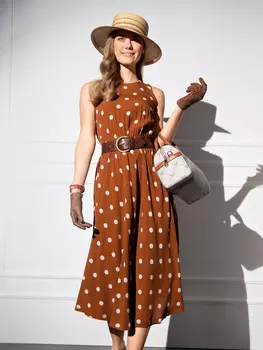 Выкройка: Платье приталенного силуэта