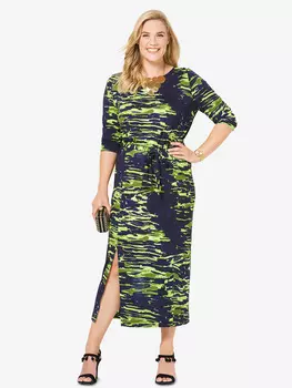 Выкройка: Платье приталенного силуэта