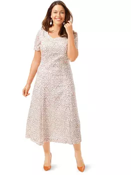 Выкройка: Платье приталенного силуэта