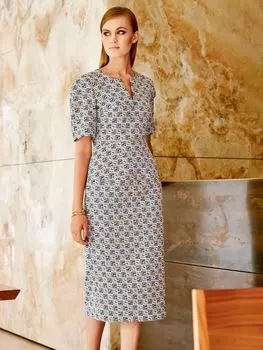 Выкройка: Платье приталенного силуэта