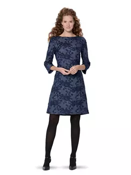 Выкройка: Платье приталенного силуэта