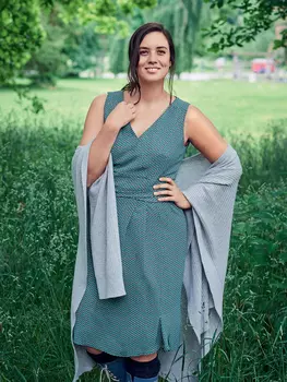 Выкройка: Платье приталенного силуэта