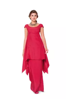 Выкройка: Платье приталенного силуэта