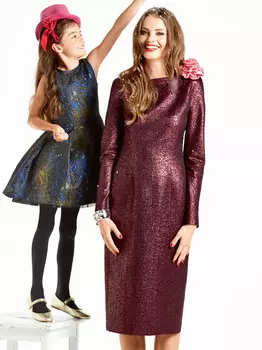 Выкройка: Платье приталенного силуэта