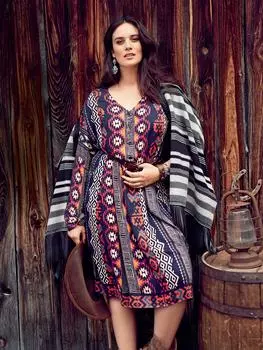 Выкройка: Платье приталенного силуэта