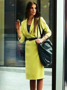 Выкройка: Платье приталенного силуэта