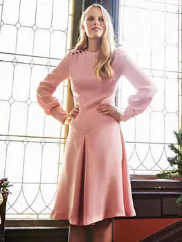 Выкройка: Платье приталенного силуэта