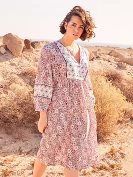 Выкройка: Платье прямого кроя