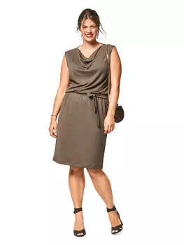 Выкройка: Платье прямого кроя